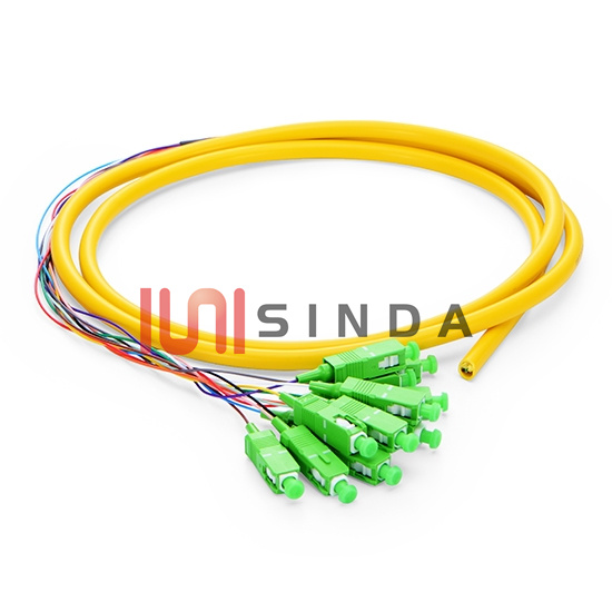 Bunch PVC /LSZH/ OFNR 0.9mm 1.5M fiber optic pigtail